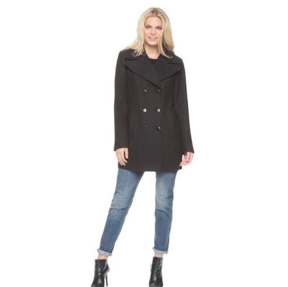 Cashmere pea coat - Picture 1 of 5